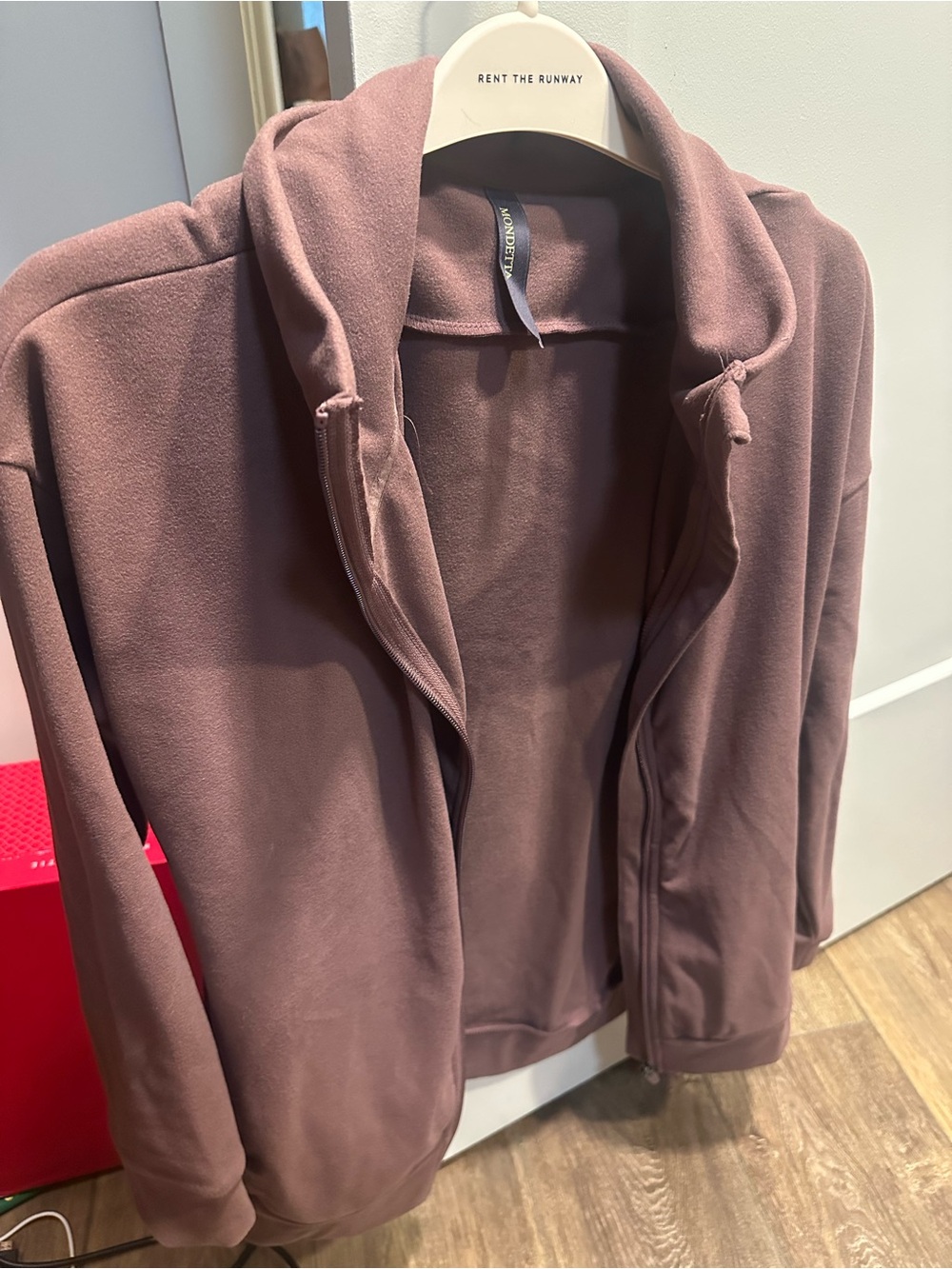 Mondetta Dusty Rose Fleece Jacket